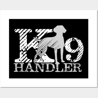 K-9 Handler - German Shorthaired Pointer Posters and Art